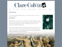 Tablet Screenshot of clarecolvin.com